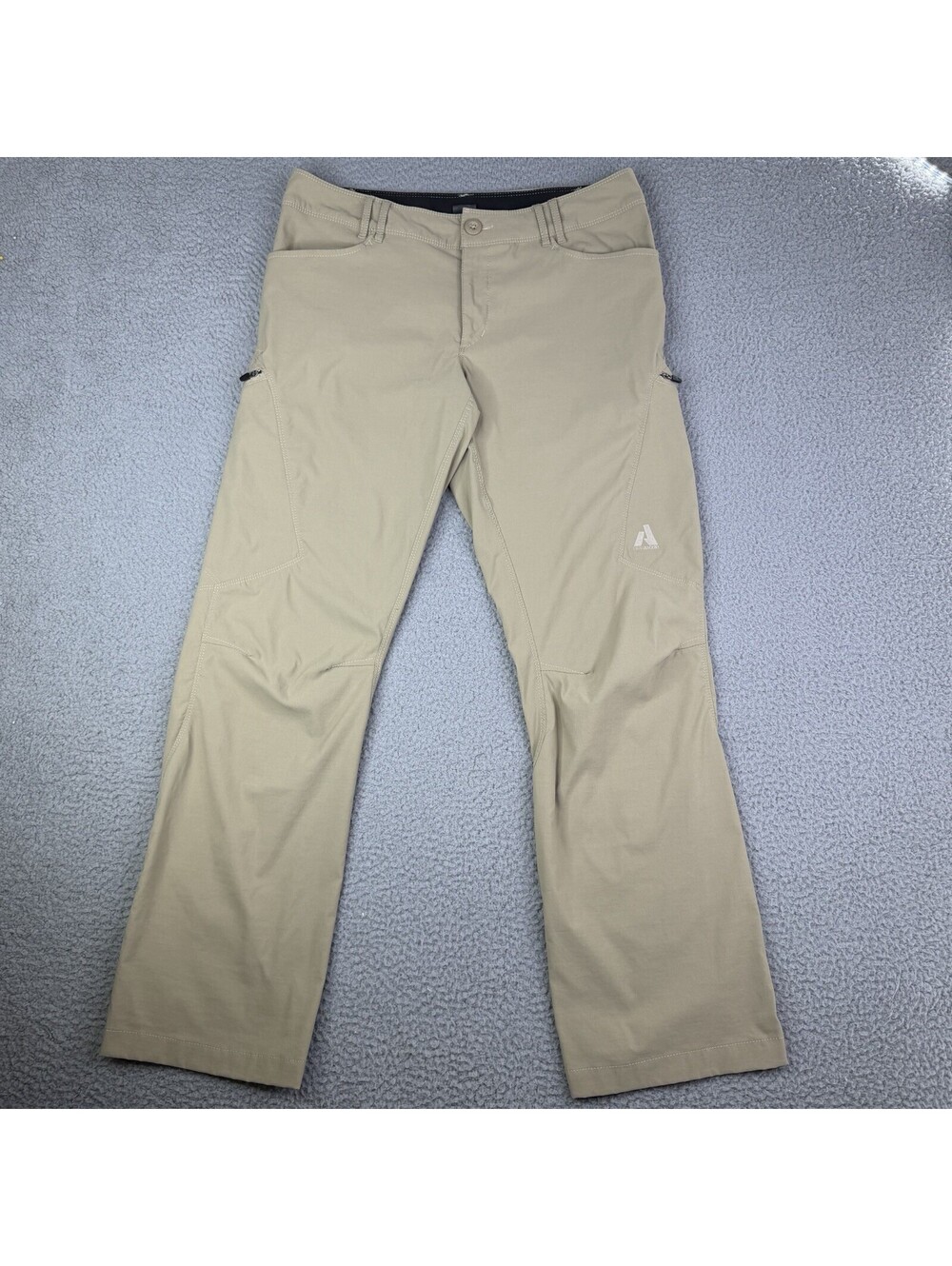 Eddie Bauer First Ascent Guide Pro Tech Pants Size 34x32 Beige Hiking Chino